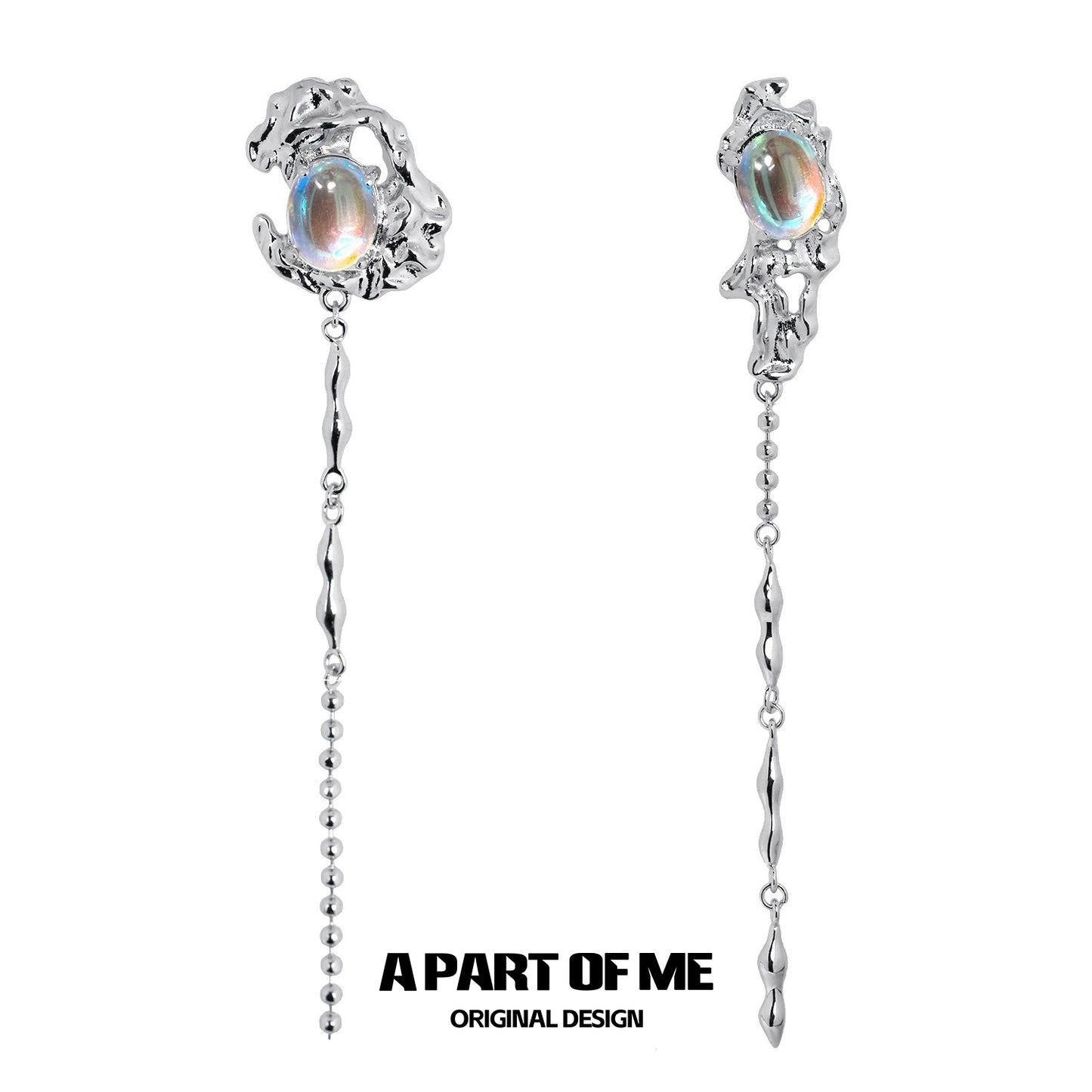Tassel Gleam Moonstone Ea Cuffs