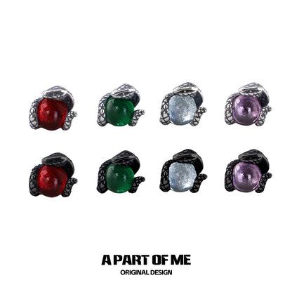 Hell Snake Stud Earrings