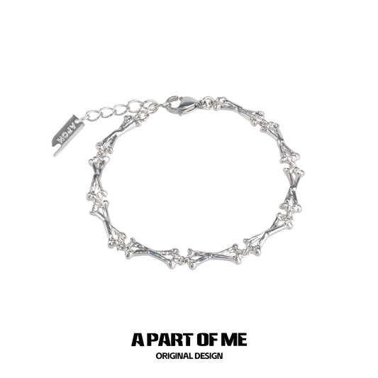Bone Spirit Silver Bracelet