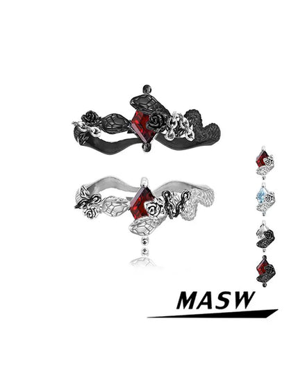 Mystic Guardian Snake Ring