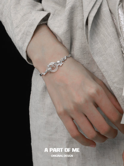 Butterfly Chalcedony Bracelet