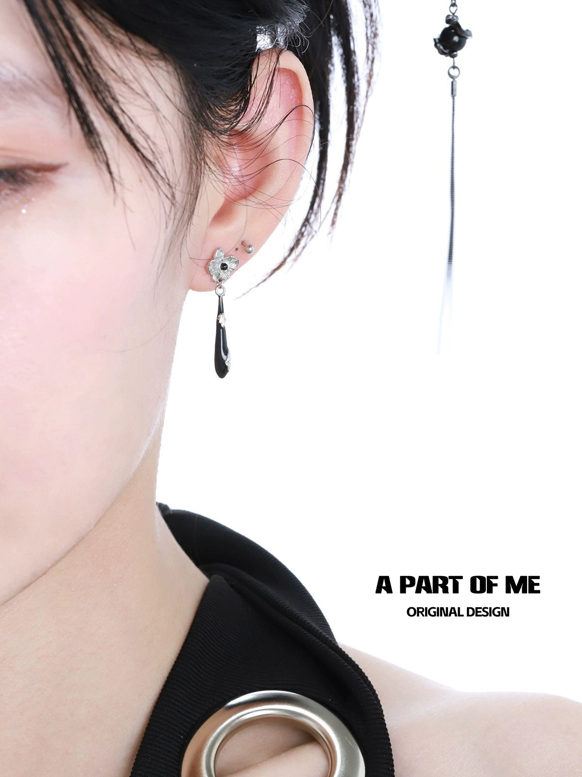 Abyss Evil Flower Earrings