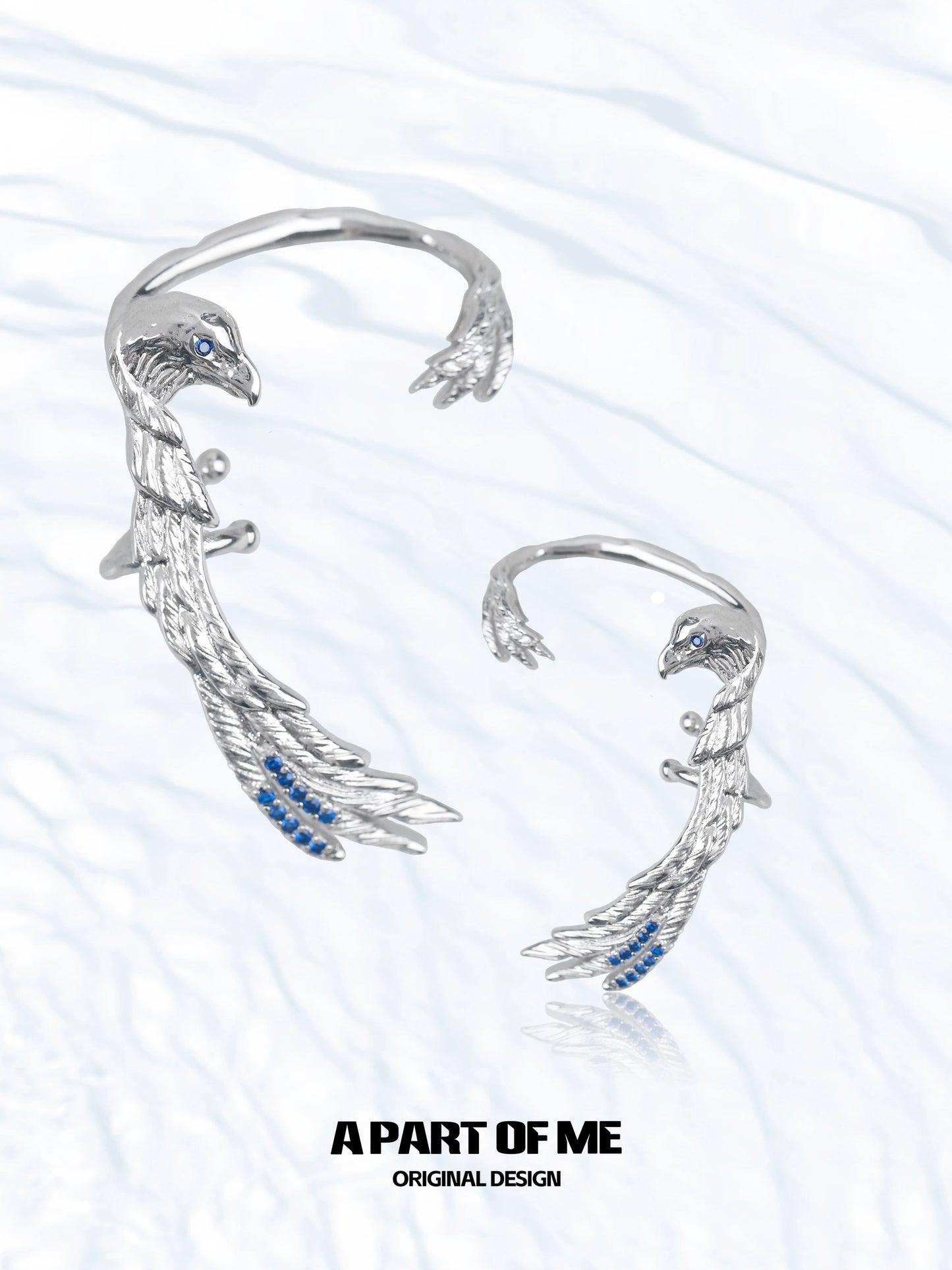 Ravenclaw Wing Ear Clips