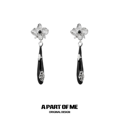 Abyss Evil Flower Earrings