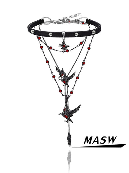 Guardian Crow Necklace
