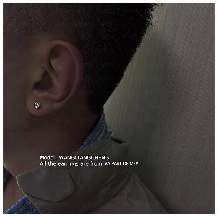 Doomsday Lava Stud Earrings