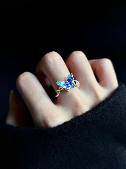 "Free Verse" Butterfly Ring