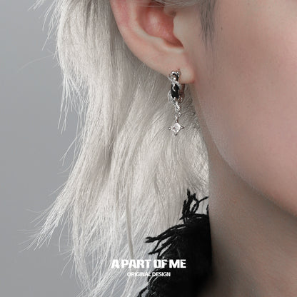 Leather Viper Earrings