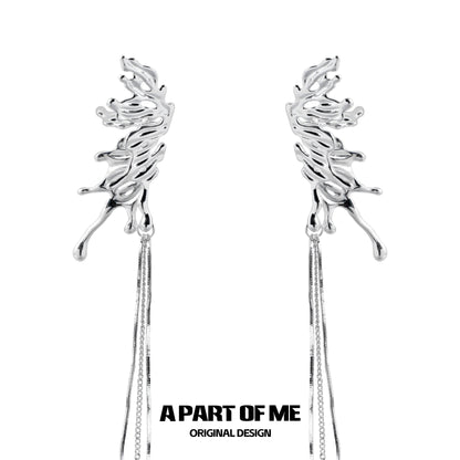 Metal Style Butterfly Ear Cuffs