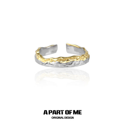 Elegant gold couple rings featuring a unique textured design for stylish couples