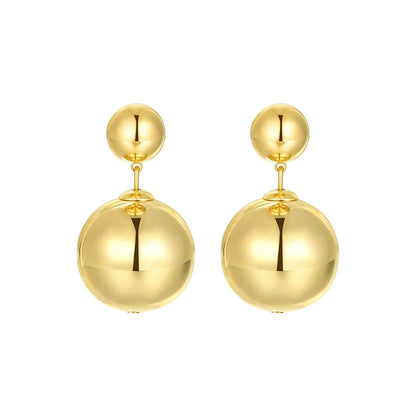 Elegant SUN HUNTER celestial planet gravity earrings in gold for stylish accessorizing