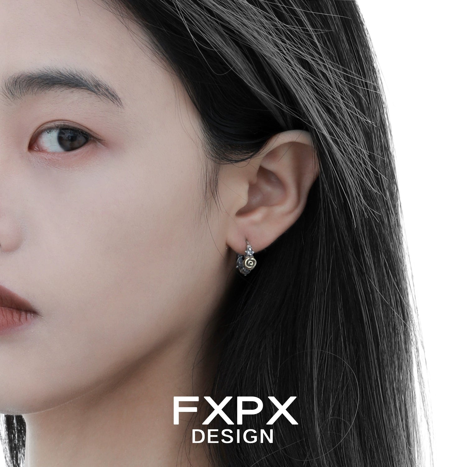 Y2K rose vintage earrings with intricate design, perfect for adding a retro flair to any outfit