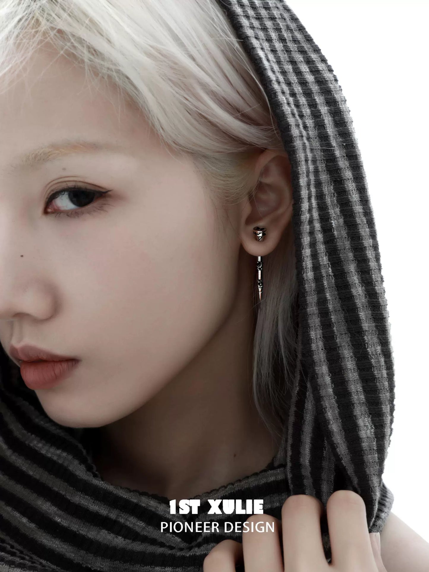 Stylish punk butterfly earrings by 1STXULIE showcasing unique design and elegance