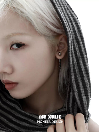 Stylish punk butterfly earrings by 1STXULIE showcasing unique design and elegance