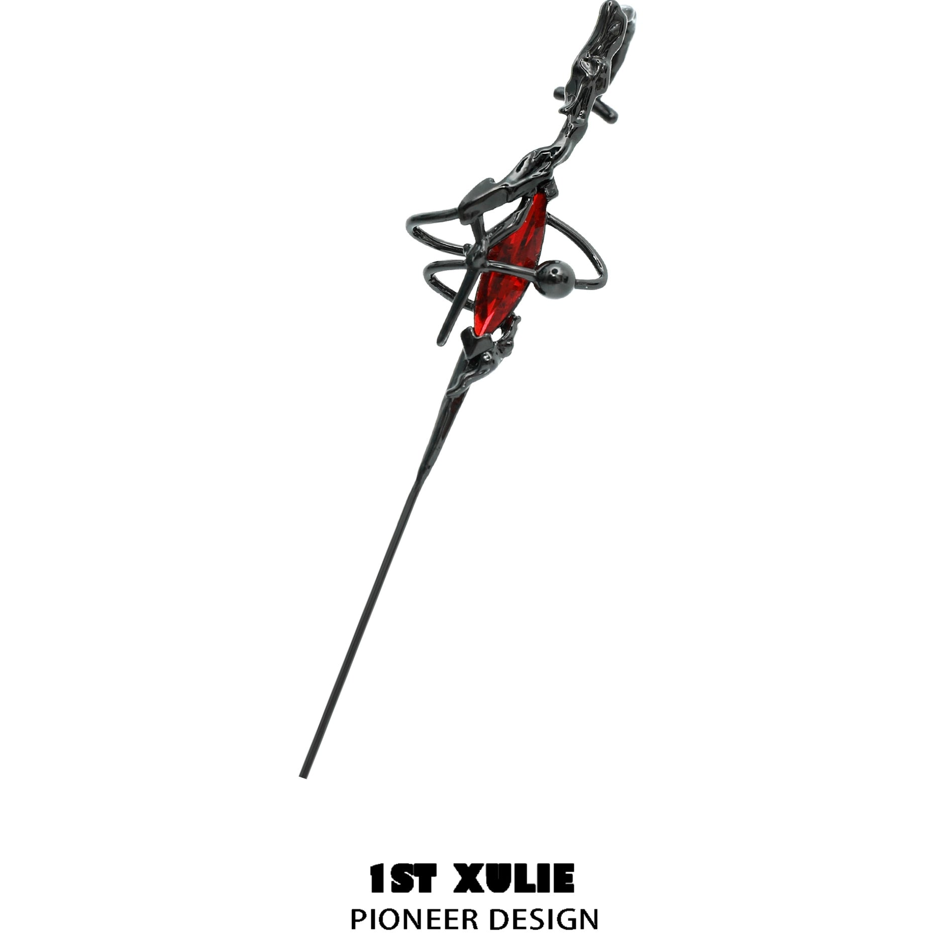 1ST XULIE Y2K dream core ear piercing needle with unique design and red accent for stylish piercings